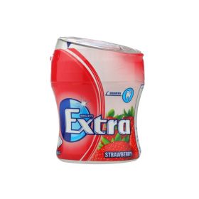 Wrigleys Extra Biggie Bottle Strawberry