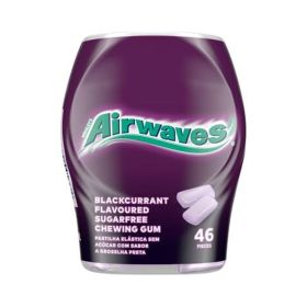 Wrigley's Airwaves Sugarfree Blackcurrant Chewing Gums