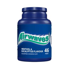 Wrigley's Airwaves Sugarfree Menthol & Eucalyptus Chewing Gums