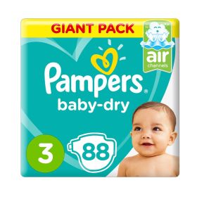 Pampers Antibacterial Medium Pack Maxi Size 3