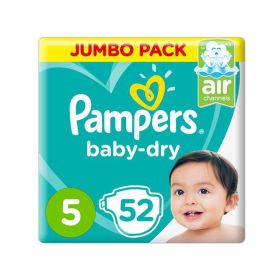 Pampers Antibacterial Jumbo Pack Junior Size 5