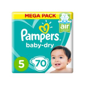 Pampers Antibacterial Medium Pack Junior Size 5