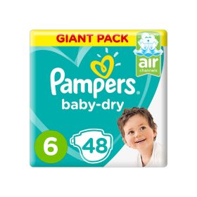 Pampers Antibacterial Medium Pack Size 6 XXL