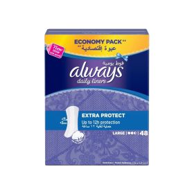 Always Extra Protect Large Daily Liners