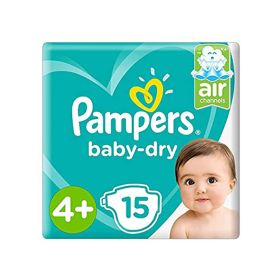 Pampers Antibacterial Carry Pack Size 4+