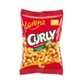 Lorenz Curly Classic Peanut Flavoured Puffed Corn