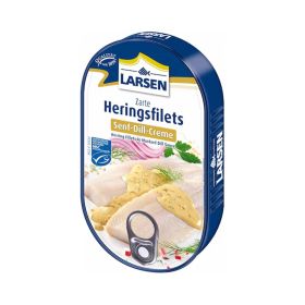 Larsen Mustard Dill Cream Herring Fillets
