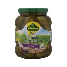 Kuhne Tapas Garlic Cornichons