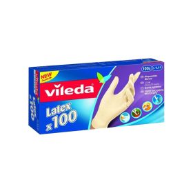 Vileda Latex Disposable Gloves Large Size