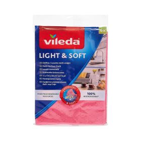 Vileda Soft & Light Cloth 6s