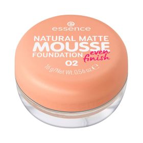 Essence Natural Matte Mousse Foundation Warm Beige