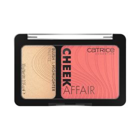 Catrice Cheek Affair Blush & Highlighter Palette Orange