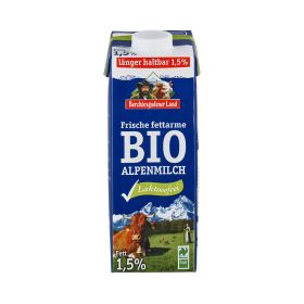 Andechser Alpenmilch Organic Lactose Free Low Fat 1L