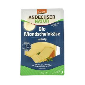 Andechser Organic Lactose Free Sliced Cheese In Moonshine 125G