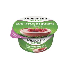 Andechser Natur Organic Cheese Raspberry 20% Fruit Curd
