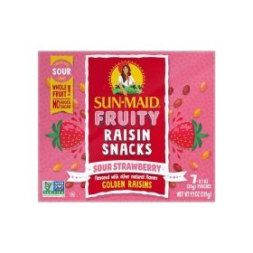 Sun Maid Sour Fruity Raisin Strawberry