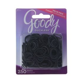 Goody Classic Black Rubber Band