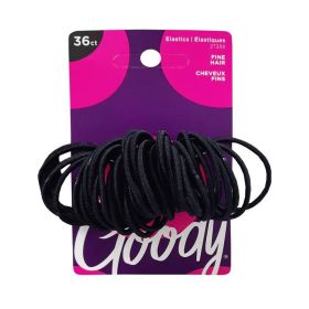 Goody Ouchless Black 2mm Elastics