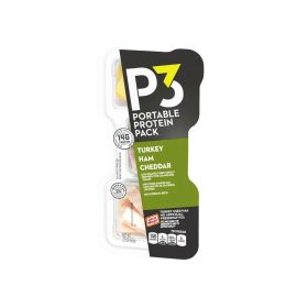 Oscar Mayer P3 Protein Turkey & Ham with Cheddar Cheese Tray (Non Halal)