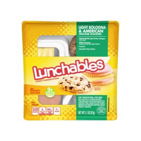 Oscar Mayer Lunchable Bologna and American Cracker Stacker (Non Halal)