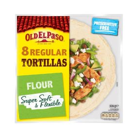 OEP 8 Regular Flour Tortillas