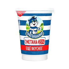 Prostokvashino 25% Fat Sour Cream