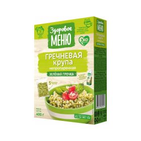 Helthy Menu Green Buckwheat Boil In Bag