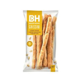 Baker House Grissini Breadsticks With Sunflower Seeds