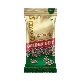 Golden Gift Striped Salted Sunflower Seeds