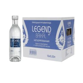 Legend Of Baikal Natural Lake Glass Water 330ml