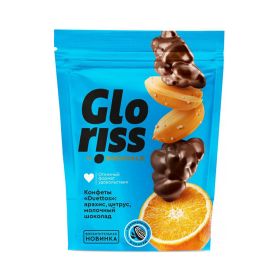 Gloriss Glazed Peanuts Citrus and Milk Chocolate