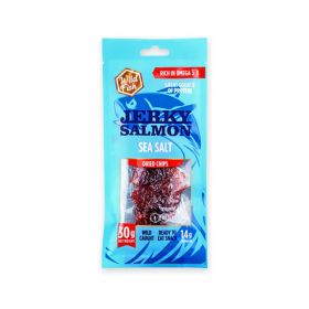 Wild Fish Sea Salt Dried Chips Jerky Salmon