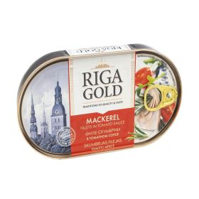 Riga Gold Mackerel Fillets In Tomato Sauce