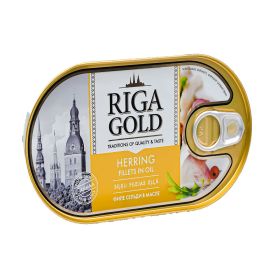 Riga Gold Herring Fillets In Oil
