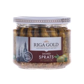 Riga Gold Smoked Sprats In Olive Oil