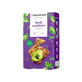 The Beginnings Herb Crackers From Oats And Seeds