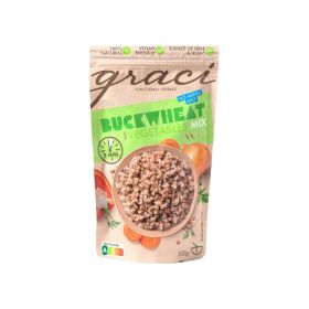 Graci Hot Cereal Buckwheat Vegetable Mix
