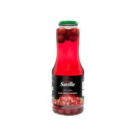 Saville Sour Cherry Compote Fruit Juice 1L