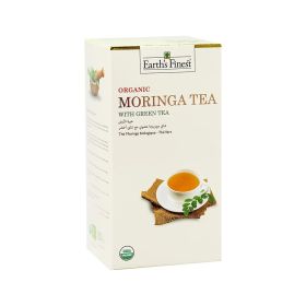 Earth's Finest Organic Moringa Tea With Green Tea