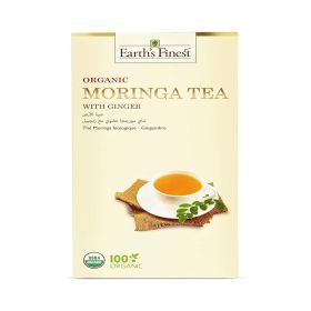 Earth's Finest Org Moringa Tea With Ginger