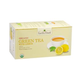Earth's Finest Organic Green Tea With Lemon