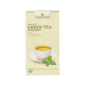Earth's Finest Organic Green Tea With Mint