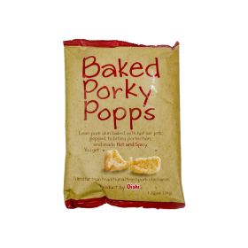 Oishi Baked Porky Popps Hot & Spicy (Non Halal)