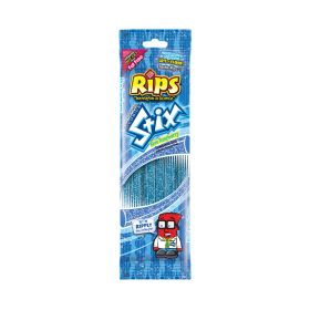 Rips Stix Blue Raspberry Licorice Candy