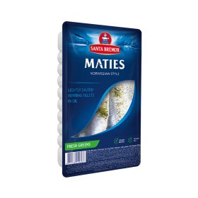 Santa Bremor Maties Lightly Salted Herring Fillet with Oil