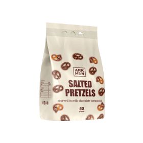 Arkmen Salted Pretzels With Milk Chocolate
