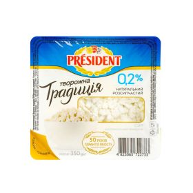 President Cottage Cheese 0.2 %