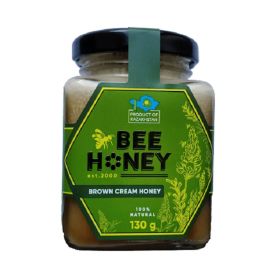 Bee Honey Brown Cream Honey