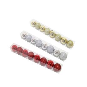 Festive Magic Christmas Baubles Assorted 60mm