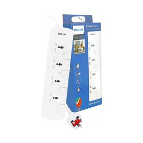 Philips 4-Way 4 Meter Extension Socket